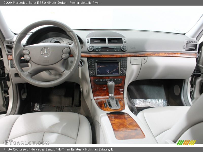 Pewter Metallic / Ash 2009 Mercedes-Benz E 350 4Matic Sedan