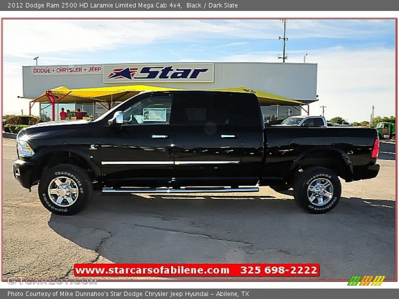 Black / Dark Slate 2012 Dodge Ram 2500 HD Laramie Limited Mega Cab 4x4