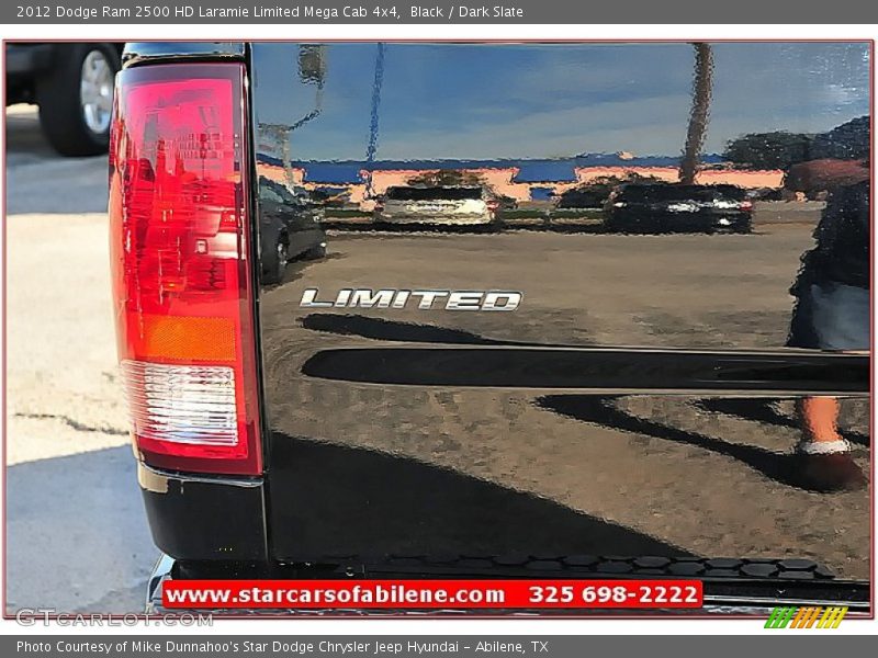 Black / Dark Slate 2012 Dodge Ram 2500 HD Laramie Limited Mega Cab 4x4