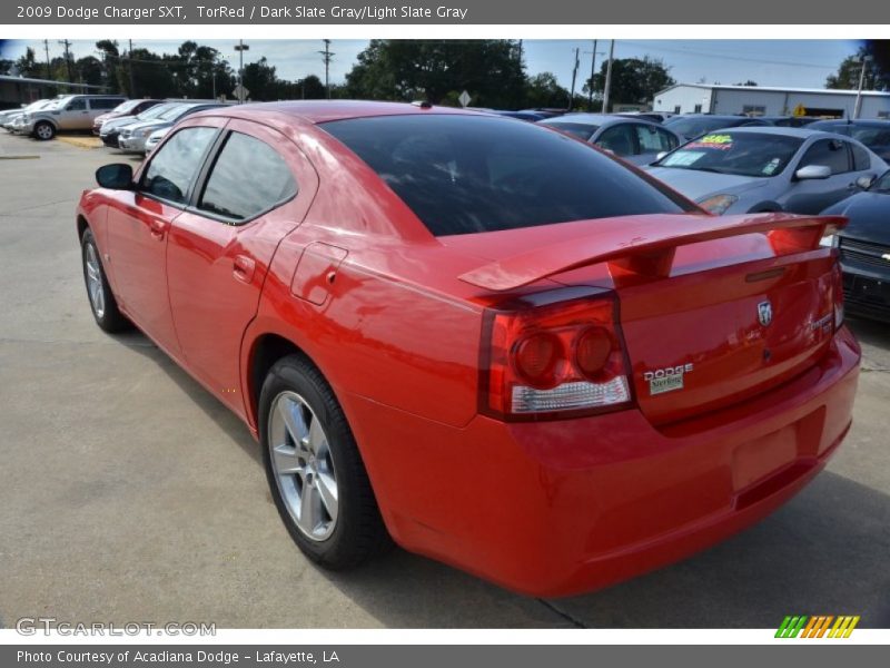 TorRed / Dark Slate Gray/Light Slate Gray 2009 Dodge Charger SXT