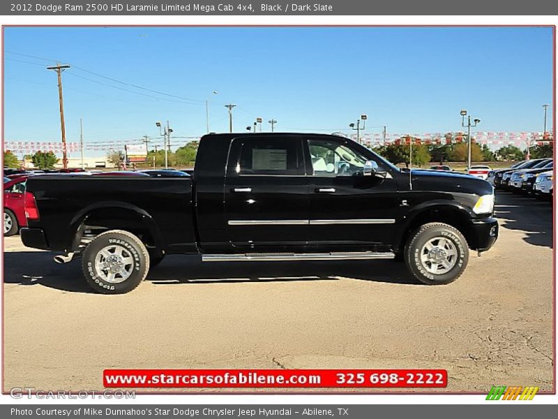 Black / Dark Slate 2012 Dodge Ram 2500 HD Laramie Limited Mega Cab 4x4