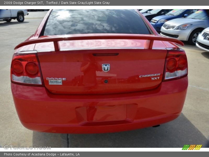TorRed / Dark Slate Gray/Light Slate Gray 2009 Dodge Charger SXT
