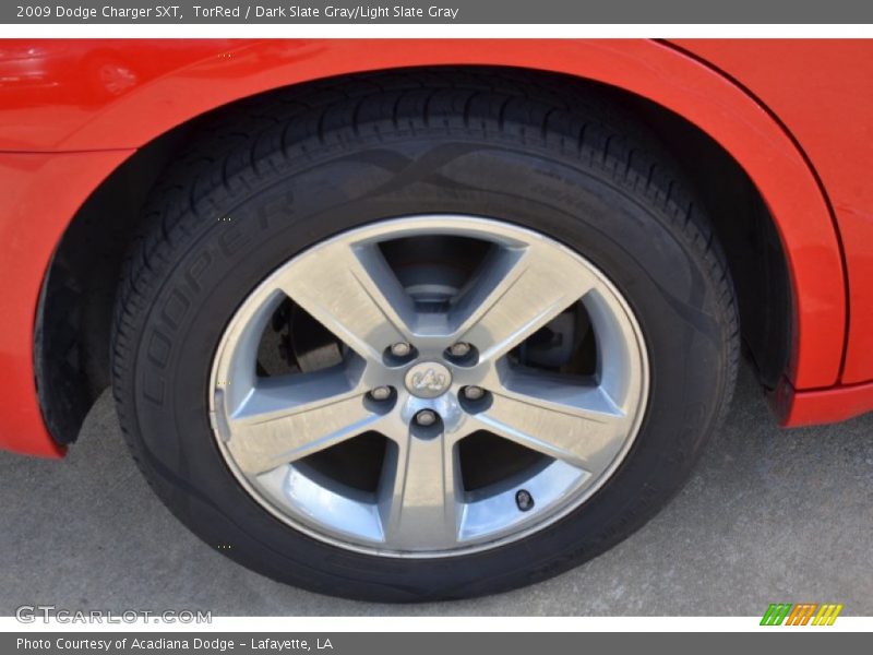 TorRed / Dark Slate Gray/Light Slate Gray 2009 Dodge Charger SXT