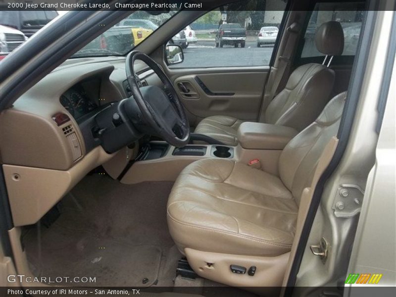 Front Seat of 2000 Grand Cherokee Laredo