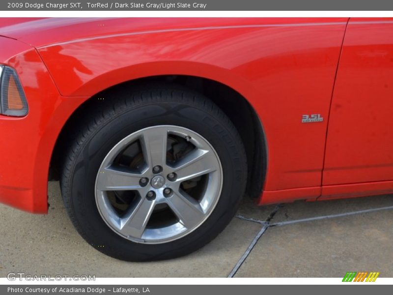 TorRed / Dark Slate Gray/Light Slate Gray 2009 Dodge Charger SXT