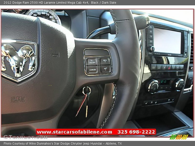 Black / Dark Slate 2012 Dodge Ram 2500 HD Laramie Limited Mega Cab 4x4