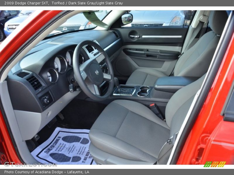 TorRed / Dark Slate Gray/Light Slate Gray 2009 Dodge Charger SXT