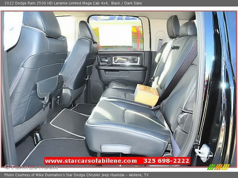 Black / Dark Slate 2012 Dodge Ram 2500 HD Laramie Limited Mega Cab 4x4