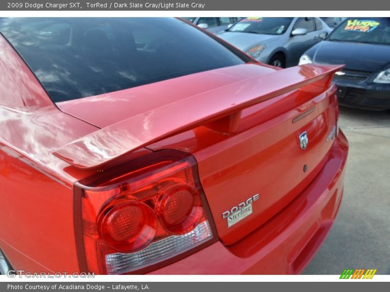 TorRed / Dark Slate Gray/Light Slate Gray 2009 Dodge Charger SXT