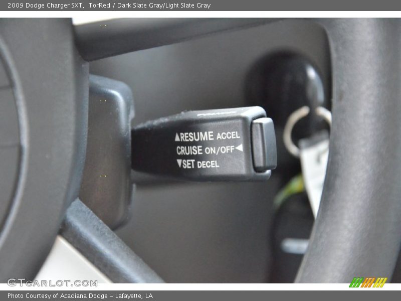 TorRed / Dark Slate Gray/Light Slate Gray 2009 Dodge Charger SXT