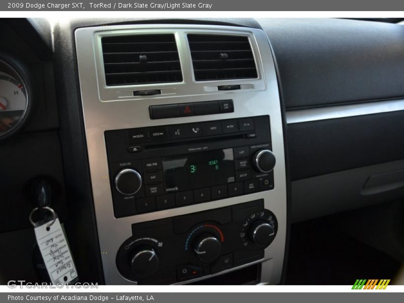 TorRed / Dark Slate Gray/Light Slate Gray 2009 Dodge Charger SXT