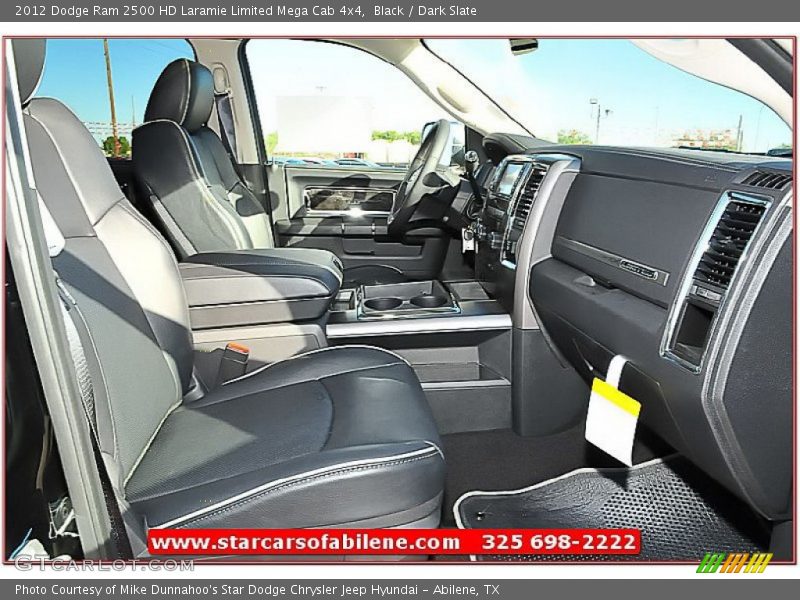 Black / Dark Slate 2012 Dodge Ram 2500 HD Laramie Limited Mega Cab 4x4