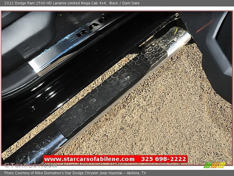 Black / Dark Slate 2012 Dodge Ram 2500 HD Laramie Limited Mega Cab 4x4