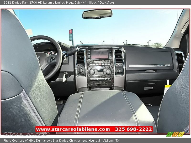 Black / Dark Slate 2012 Dodge Ram 2500 HD Laramie Limited Mega Cab 4x4