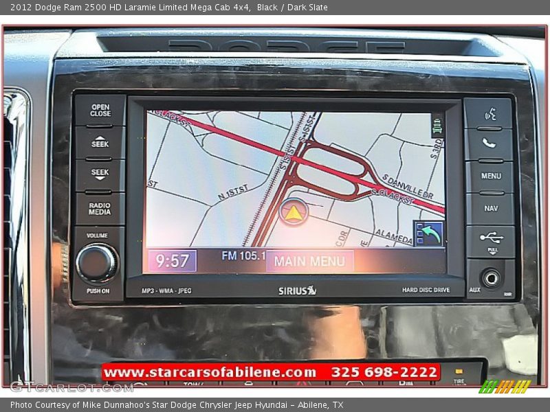 Black / Dark Slate 2012 Dodge Ram 2500 HD Laramie Limited Mega Cab 4x4
