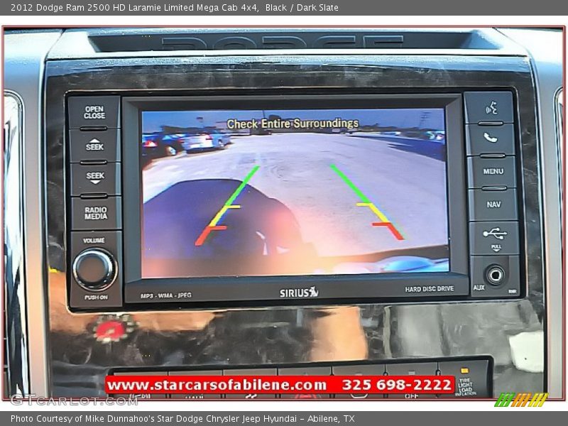 Black / Dark Slate 2012 Dodge Ram 2500 HD Laramie Limited Mega Cab 4x4