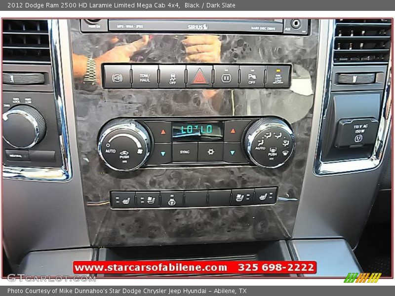 Black / Dark Slate 2012 Dodge Ram 2500 HD Laramie Limited Mega Cab 4x4