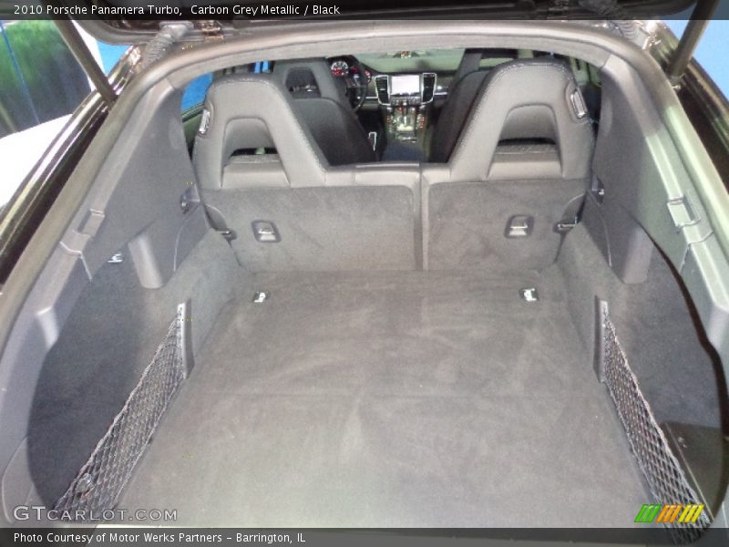 Carbon Grey Metallic / Black 2010 Porsche Panamera Turbo
