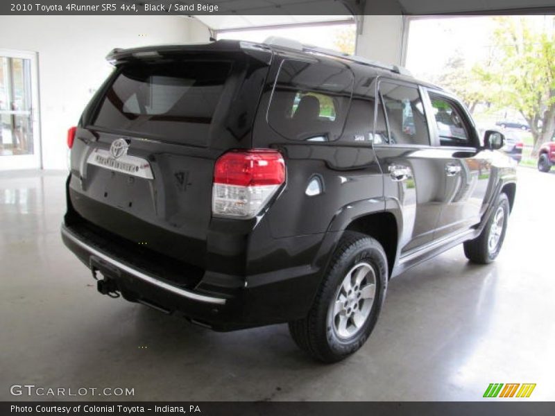 Black / Sand Beige 2010 Toyota 4Runner SR5 4x4