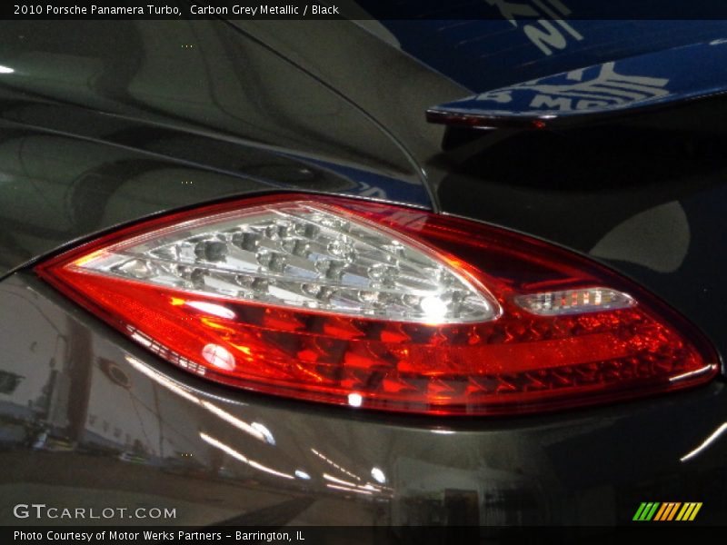 Carbon Grey Metallic / Black 2010 Porsche Panamera Turbo