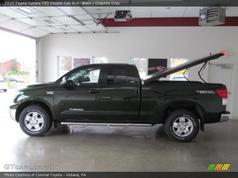 Black / Graphite Gray 2010 Toyota Tundra TRD Double Cab 4x4