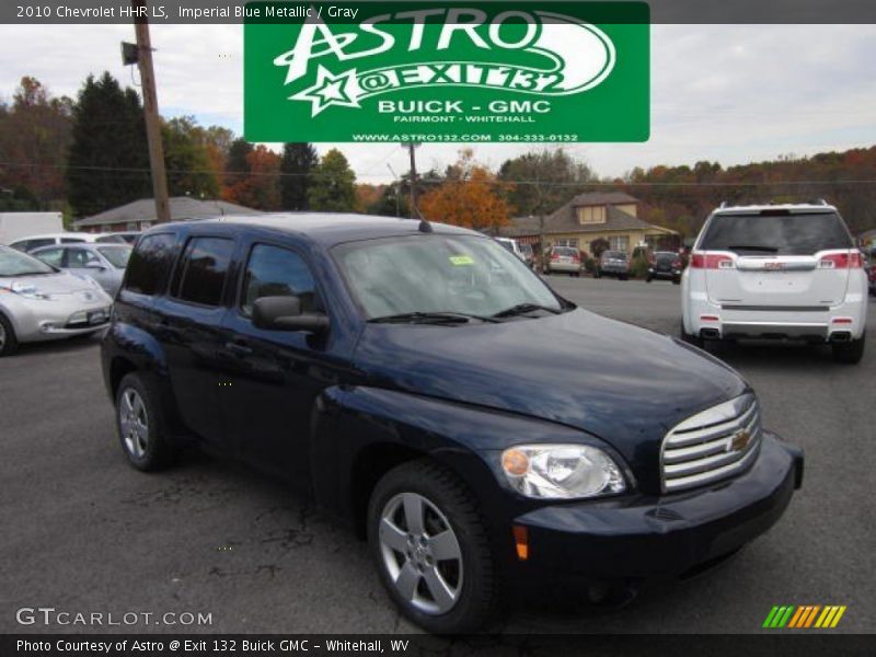 Imperial Blue Metallic / Gray 2010 Chevrolet HHR LS