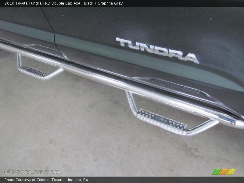 Black / Graphite Gray 2010 Toyota Tundra TRD Double Cab 4x4