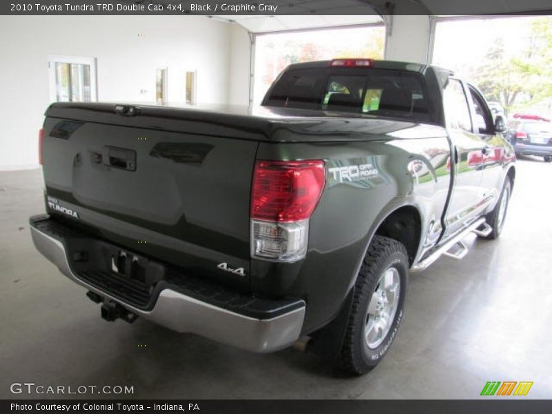 Black / Graphite Gray 2010 Toyota Tundra TRD Double Cab 4x4