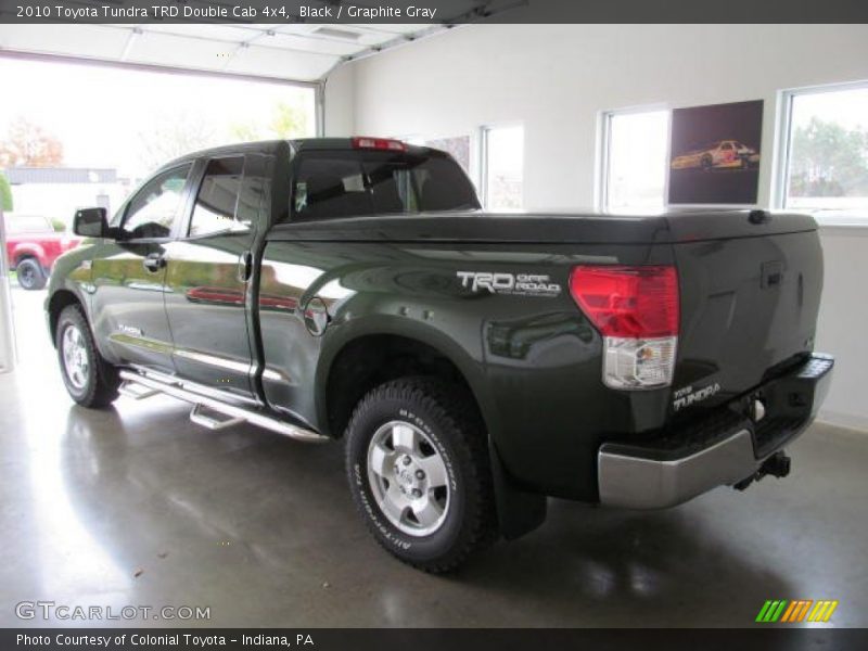 Black / Graphite Gray 2010 Toyota Tundra TRD Double Cab 4x4