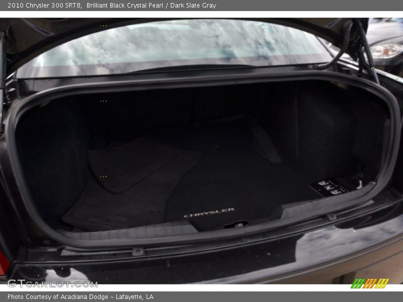 Brilliant Black Crystal Pearl / Dark Slate Gray 2010 Chrysler 300 SRT8