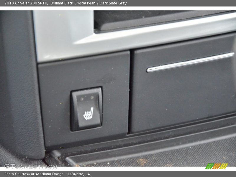 Brilliant Black Crystal Pearl / Dark Slate Gray 2010 Chrysler 300 SRT8