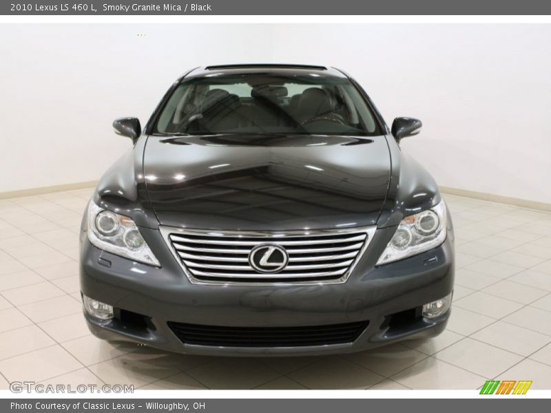 Smoky Granite Mica / Black 2010 Lexus LS 460 L