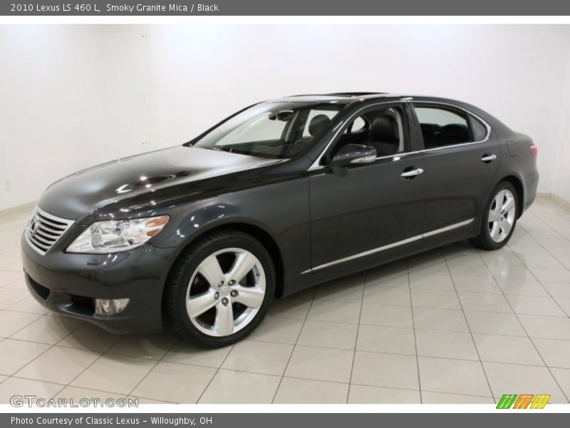 Smoky Granite Mica / Black 2010 Lexus LS 460 L