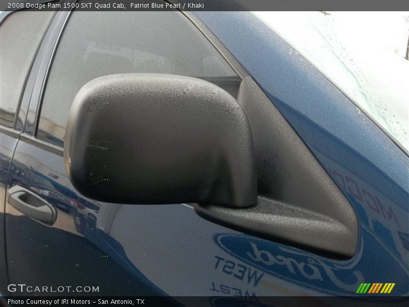 Patriot Blue Pearl / Khaki 2008 Dodge Ram 1500 SXT Quad Cab