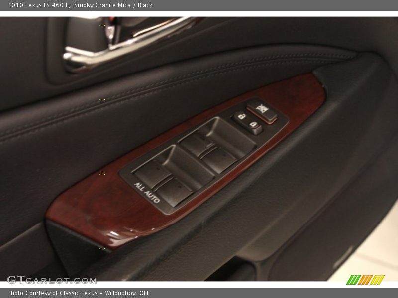 Smoky Granite Mica / Black 2010 Lexus LS 460 L