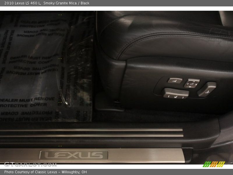 Smoky Granite Mica / Black 2010 Lexus LS 460 L