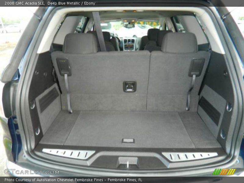 Deep Blue Metallic / Ebony 2008 GMC Acadia SLE