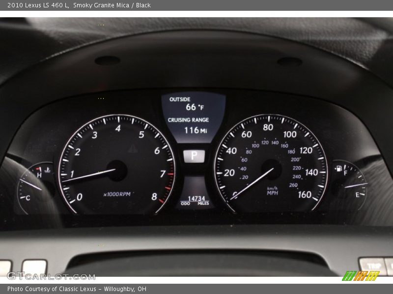  2010 LS 460 L 460 L Gauges
