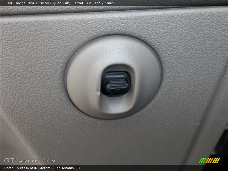 Patriot Blue Pearl / Khaki 2008 Dodge Ram 1500 SXT Quad Cab