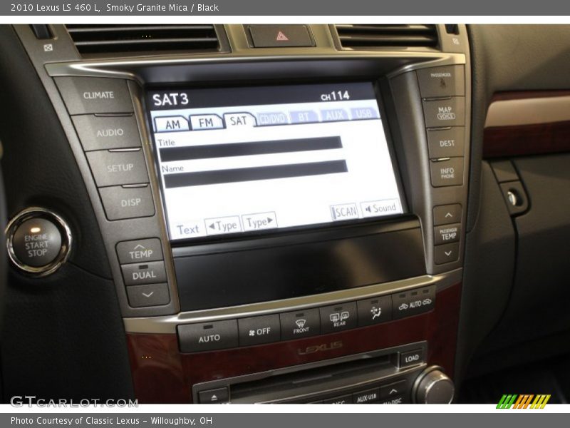 Controls of 2010 LS 460 L