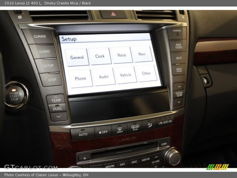 Controls of 2010 LS 460 L