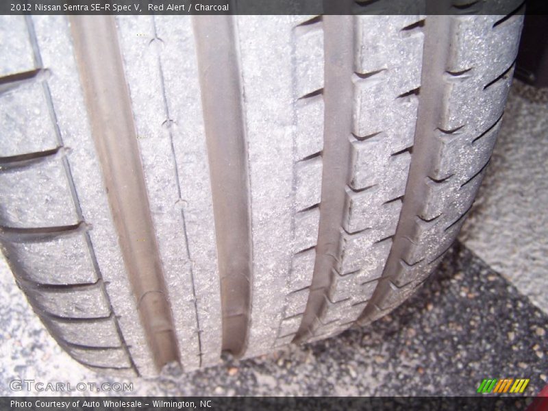 Red Alert / Charcoal 2012 Nissan Sentra SE-R Spec V
