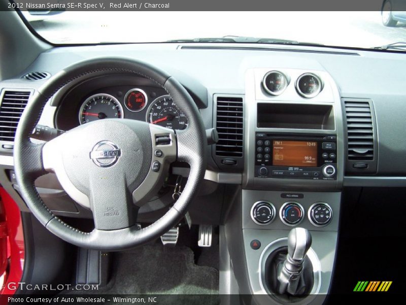 Dashboard of 2012 Sentra SE-R Spec V