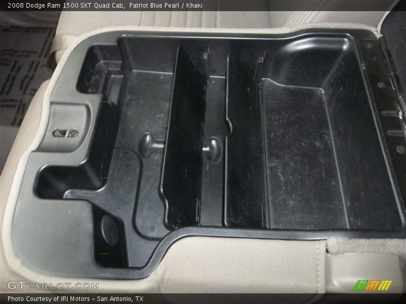 Patriot Blue Pearl / Khaki 2008 Dodge Ram 1500 SXT Quad Cab