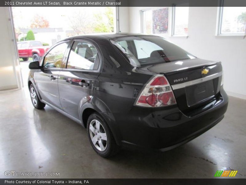 Black Granite Metallic / Charcoal 2011 Chevrolet Aveo LT Sedan