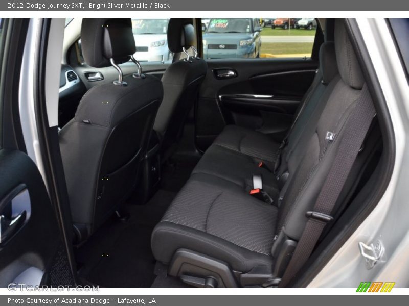 Bright Silver Metallic / Black 2012 Dodge Journey SXT