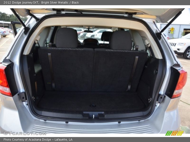 Bright Silver Metallic / Black 2012 Dodge Journey SXT