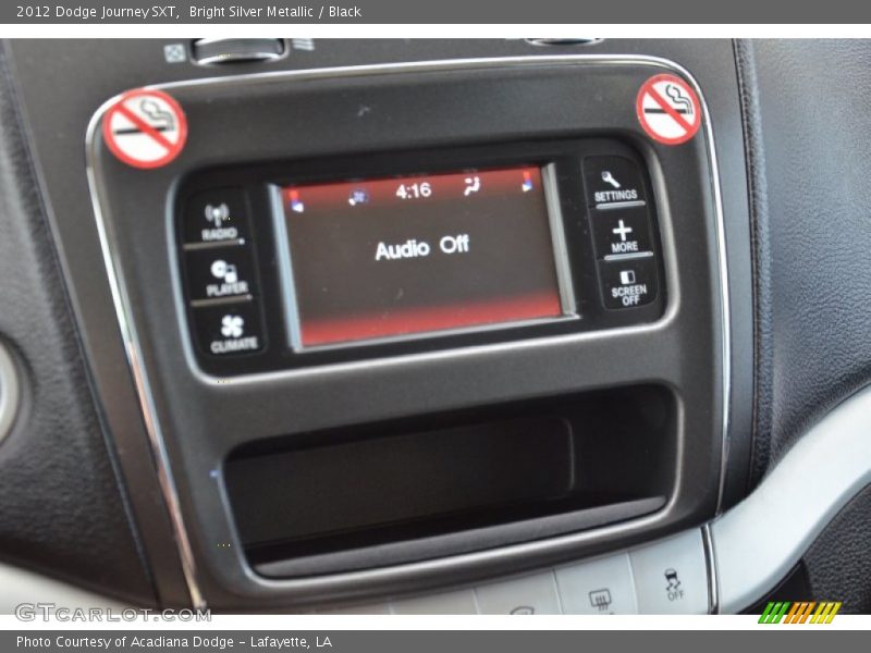 Bright Silver Metallic / Black 2012 Dodge Journey SXT