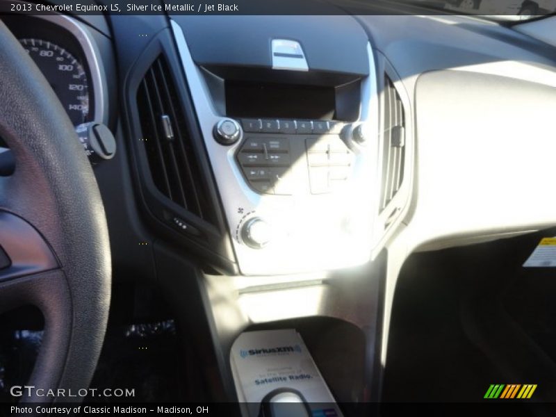 Silver Ice Metallic / Jet Black 2013 Chevrolet Equinox LS