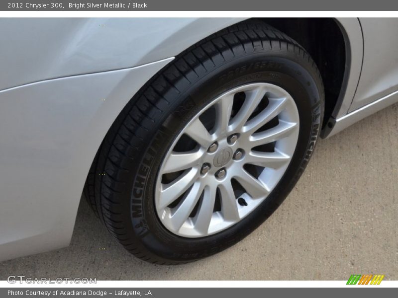 Bright Silver Metallic / Black 2012 Chrysler 300